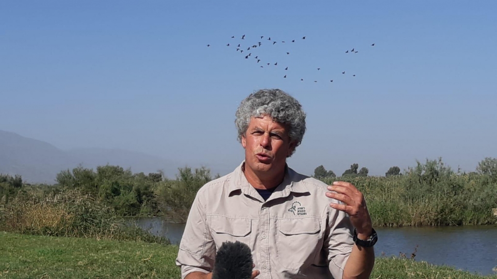 North District Ecologist of the NPA, Dr. Amit Dolev.