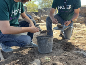 Photo: Hagay Dvir .Digging Through Time at Korazim National Park